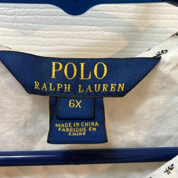Polo Ralph Lauren size 6X preppy, prairie dress - Picture 5 of 13